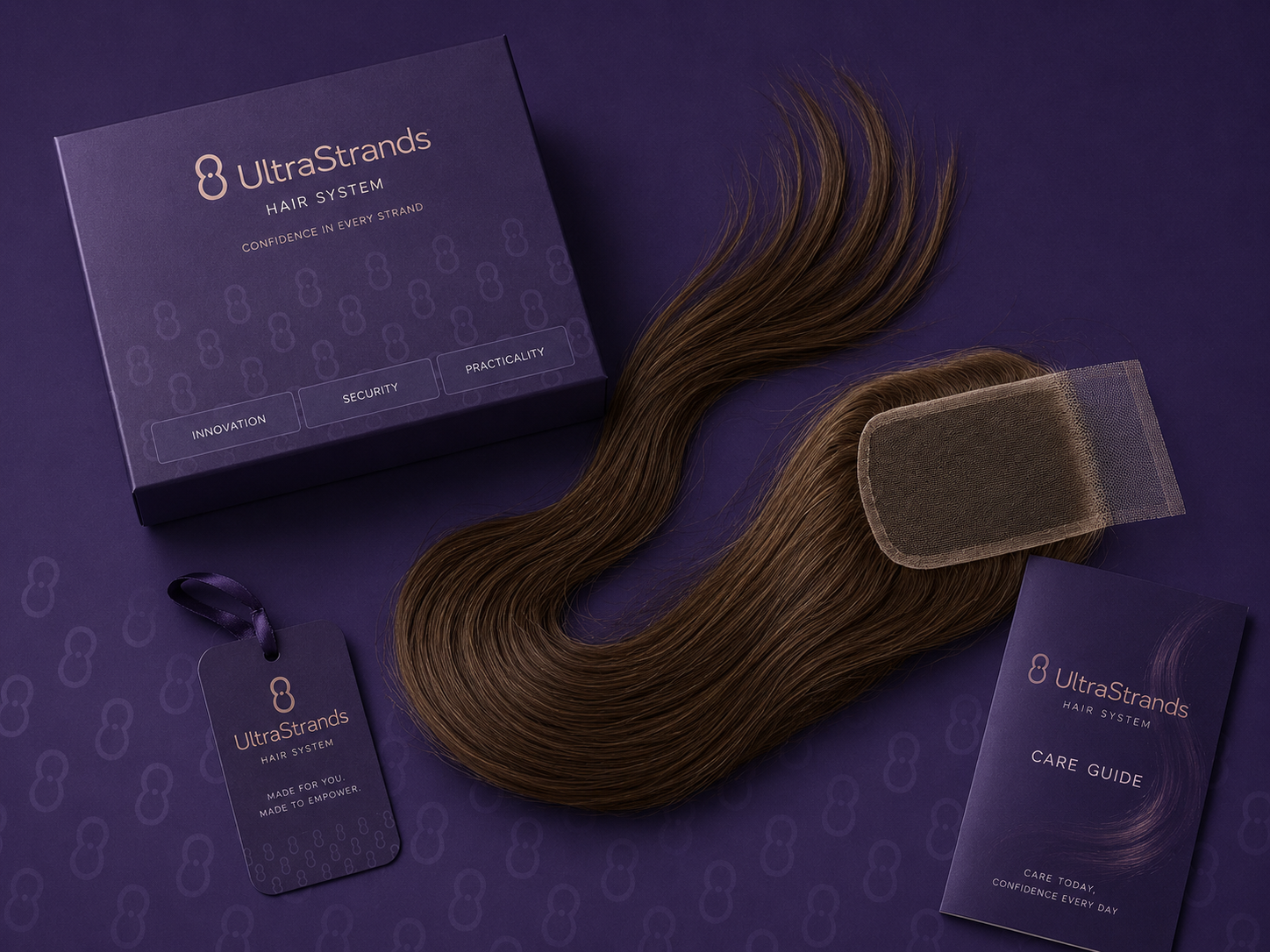 UltraStrands™ Hair System Lace Closure